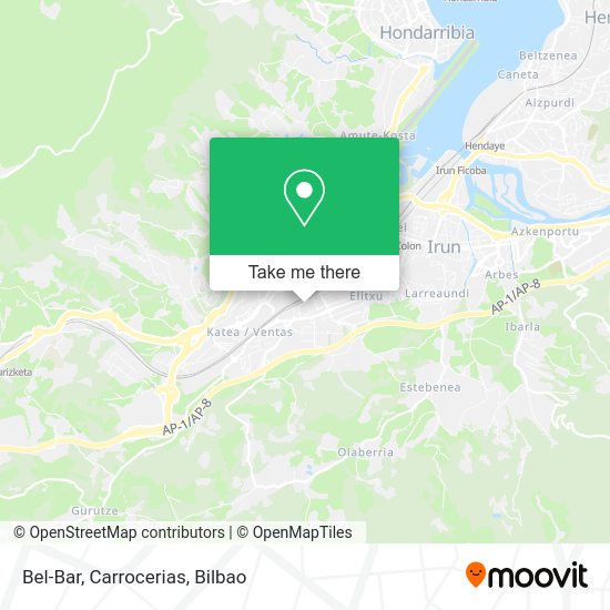 Bel-Bar, Carrocerias map