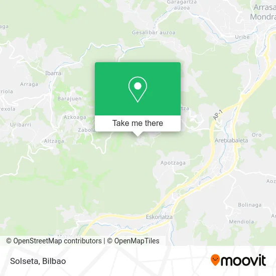 Solseta map