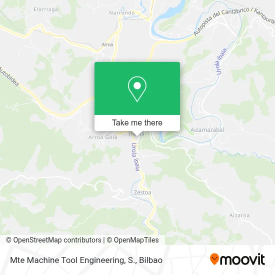 Mte Machine Tool Engineering, S. map