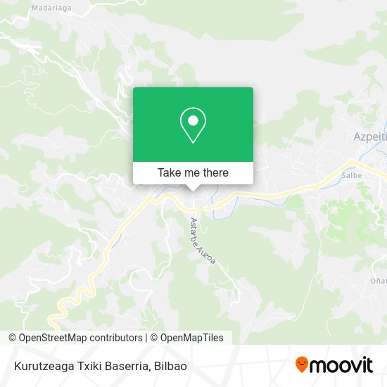 Kurutzeaga Txiki Baserria map