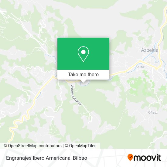 Engranajes Ibero Americana map