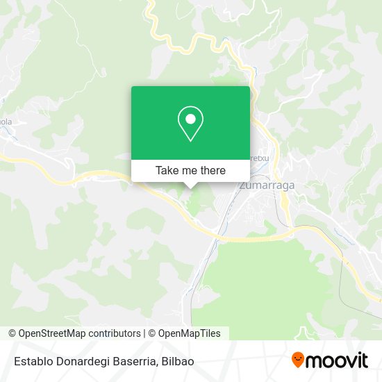 Establo Donardegi Baserria map