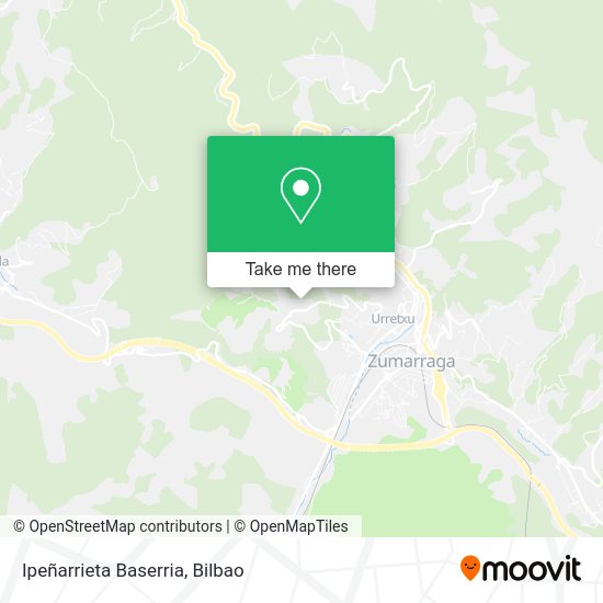 Ipeñarrieta Baserria map