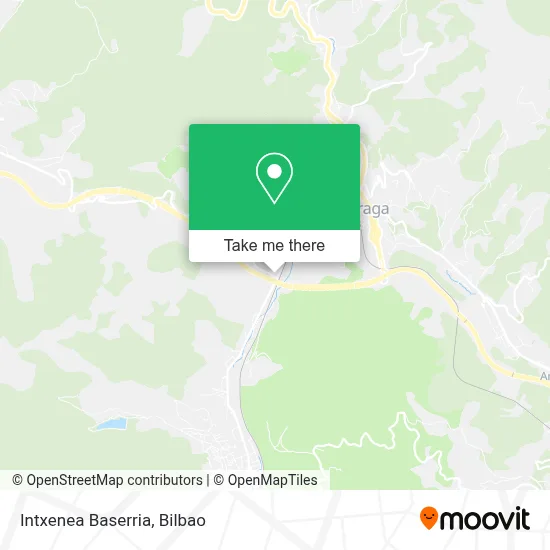 Intxenea Baserria map