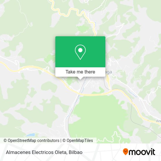 Almacenes Electricos Oleta map