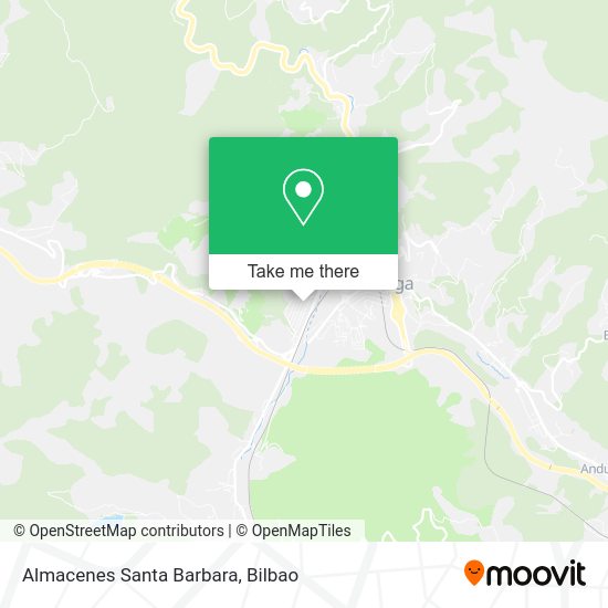 Almacenes Santa Barbara map