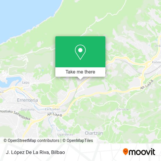 J. López De La Riva map