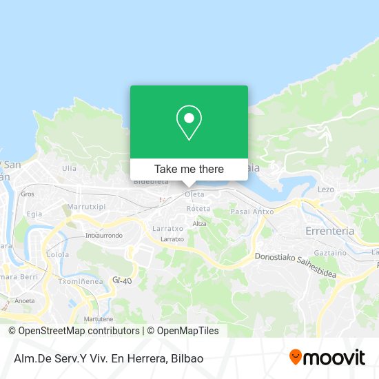 Alm.De Serv.Y Viv. En Herrera map