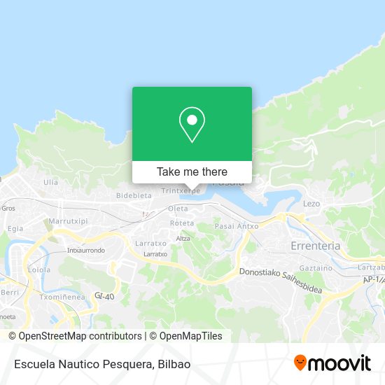 Escuela Nautico Pesquera map