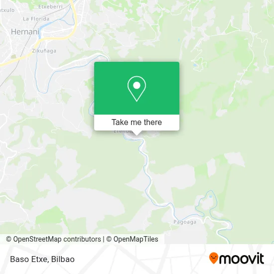 Baso Etxe map