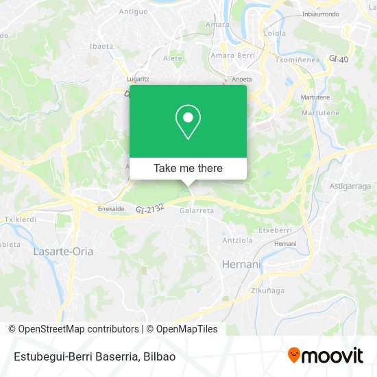 Estubegui-Berri Baserria map