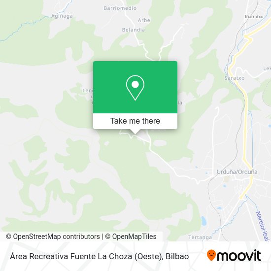 Área Recreativa Fuente La Choza (Oeste) map