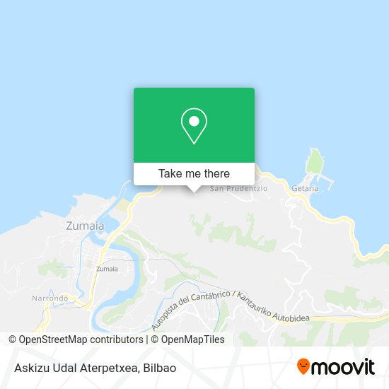 Askizu Udal Aterpetxea map