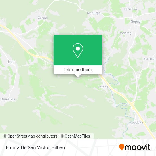 Ermita De San Víctor map