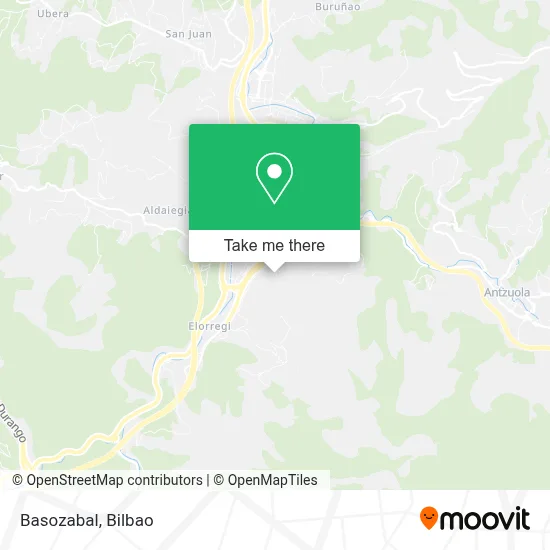 Basozabal map