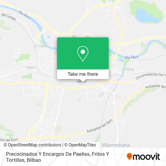 Precocinados Y Encargos De Paellas, Fritos Y Tortillas map