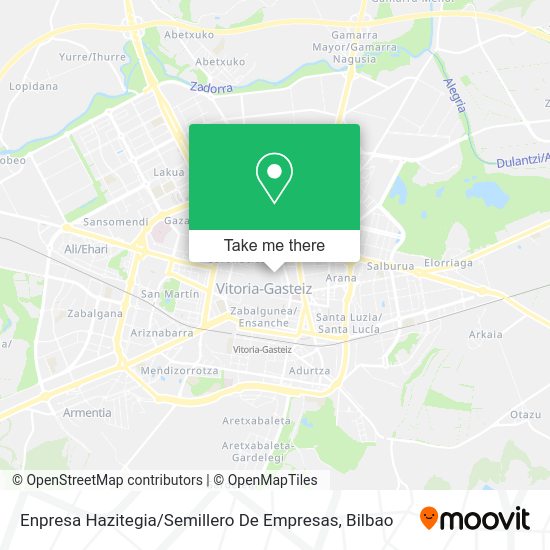 Enpresa Hazitegia / Semillero De Empresas map
