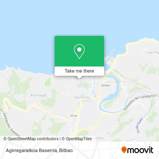 Agirregaraikoa Baserria map