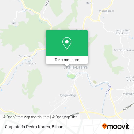 Carpintería Pedro Korres map