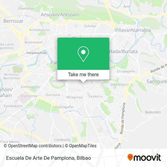 Escuela De Arte De Pamplona map