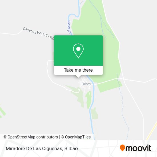 Miradore De Las Cigueñas map
