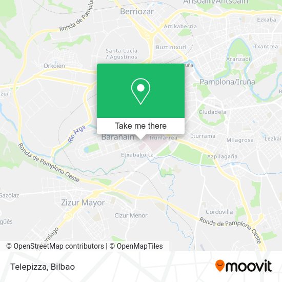 Telepizza map