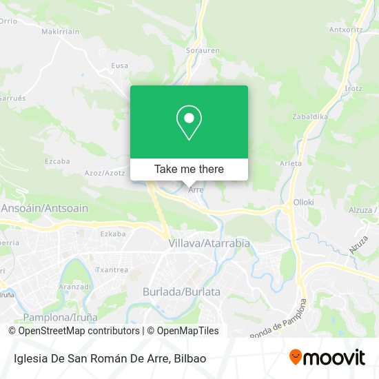 Iglesia De San Román De Arre map