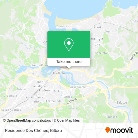 Résidence Des Chênes map