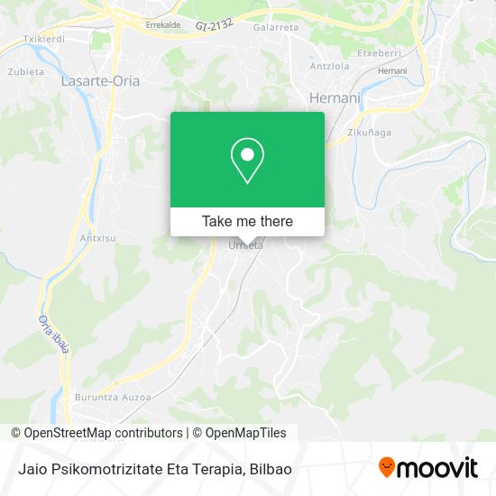 Jaio Psikomotrizitate Eta Terapia map