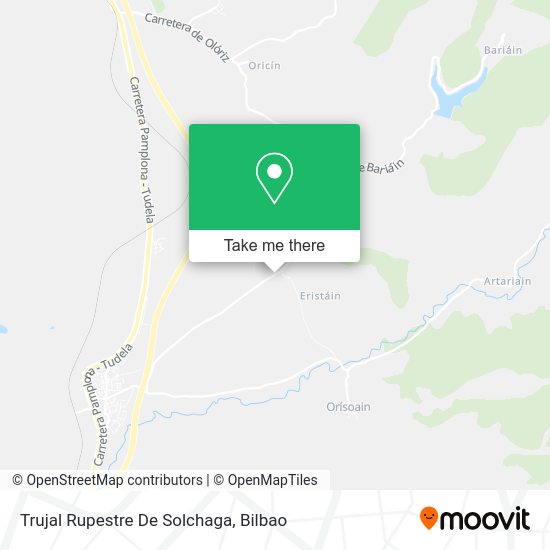 Trujal Rupestre De Solchaga map