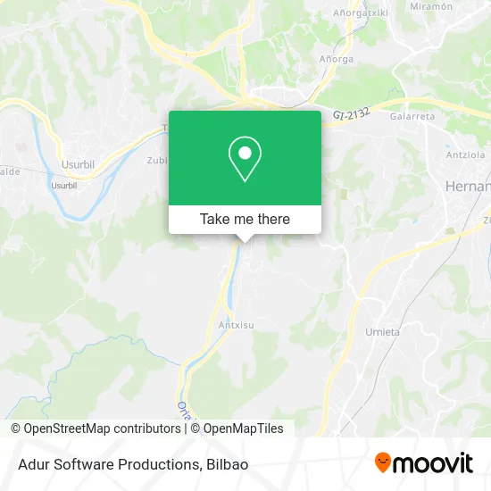 Adur Software Productions map