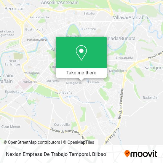 Nexian Empresa De Trabajo Temporal map