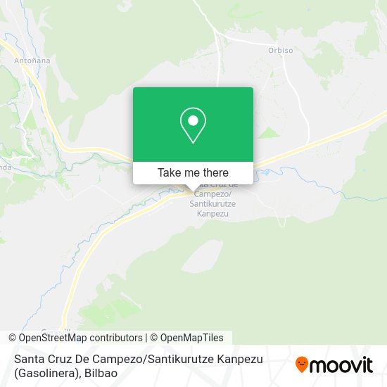 Santa Cruz De Campezo / Santikurutze Kanpezu (Gasolinera) map