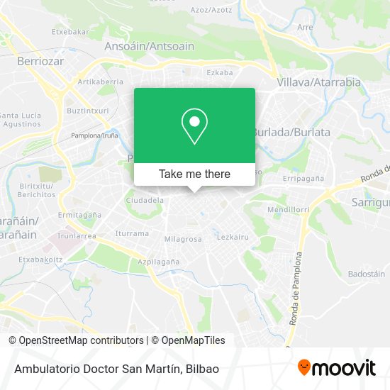 Ambulatorio Doctor San Martín map