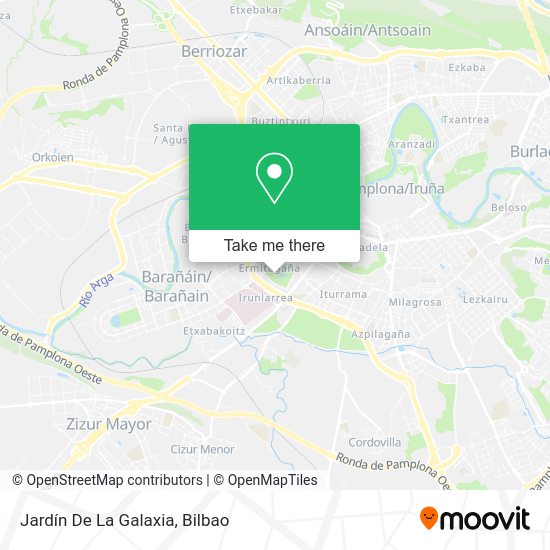 Jardín De La Galaxia map