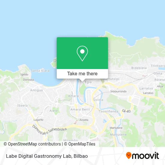 Labe Digital Gastronomy Lab map