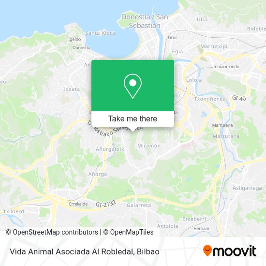 Vida Animal Asociada Al Robledal map