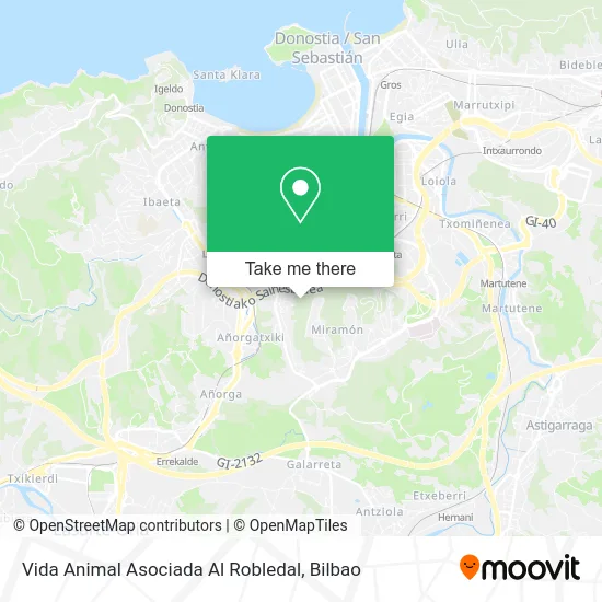mapa Vida Animal Asociada Al Robledal