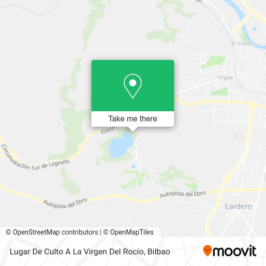 Lugar De Culto A La Virgen Del Rocío map