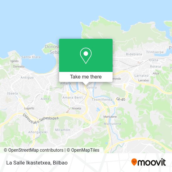 La Salle Ikastetxea map
