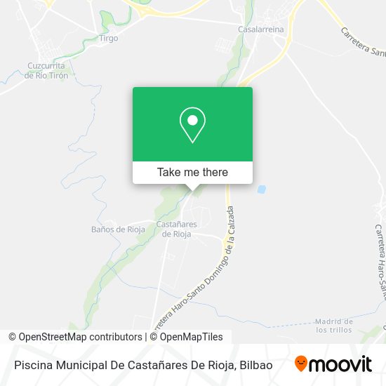 Piscina Municipal De Castañares De Rioja map