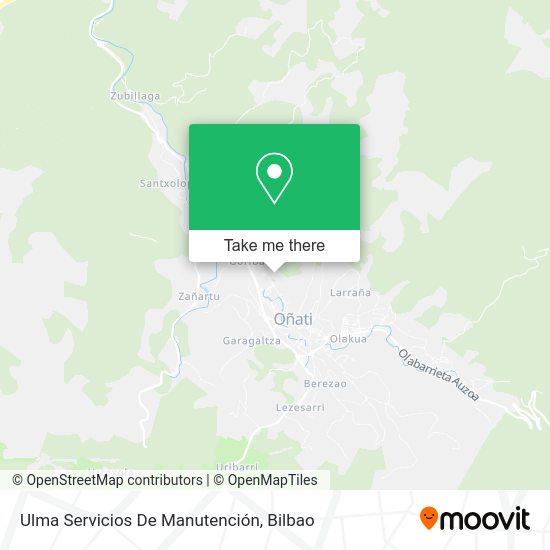 Ulma Servicios De Manutención map