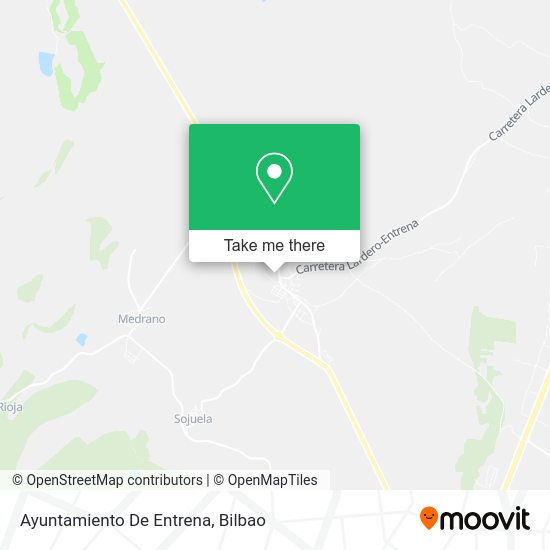 Ayuntamiento De Entrena map