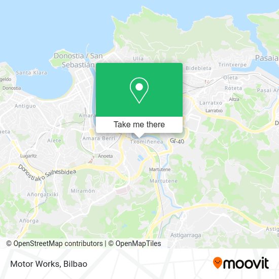 Motor Works map