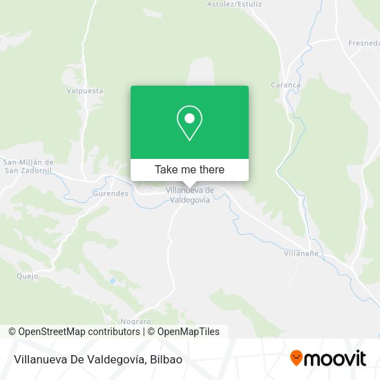 Villanueva De Valdegovía map