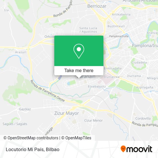 Locutorio Mi País map