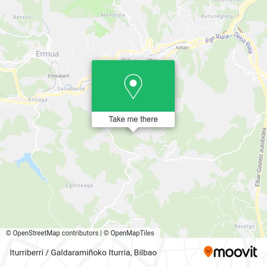 Iturriberri / Galdaramiñoko Iturria map