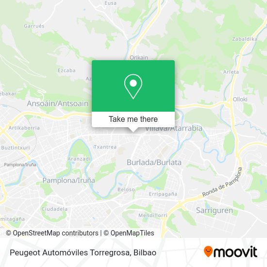 Peugeot Automóviles Torregrosa map