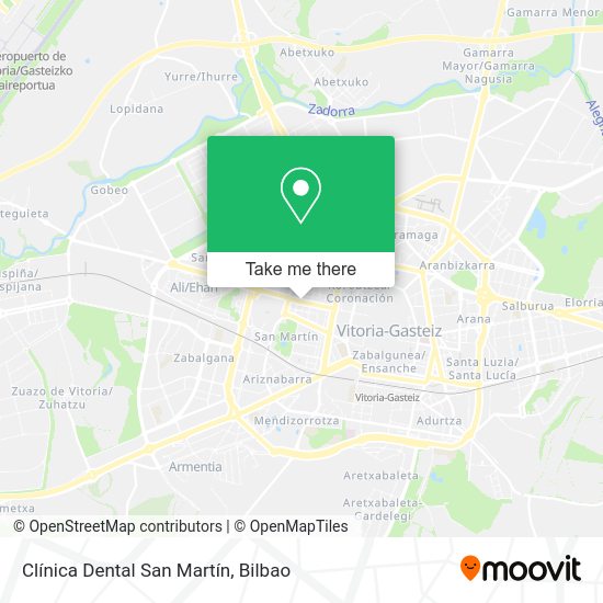 Clínica Dental San Martín map