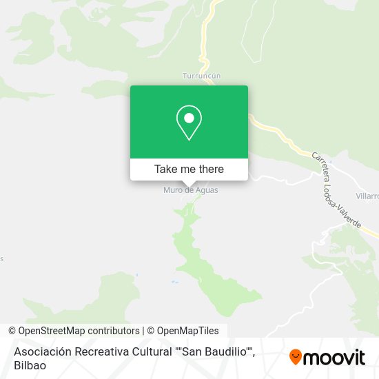 Asociación Recreativa Cultural ""San Baudilio"" map